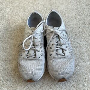 Nike Flyknit Trainer Shoes Sneakers - White Gum